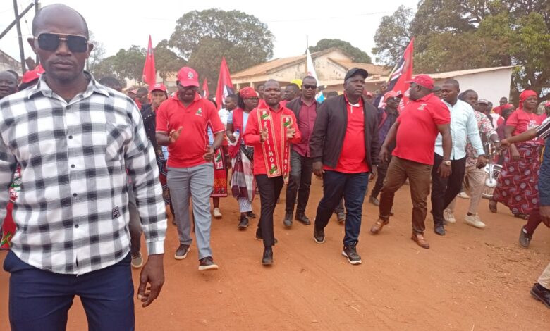 Frelimo promove marcha para reforçar a unidade nacional
