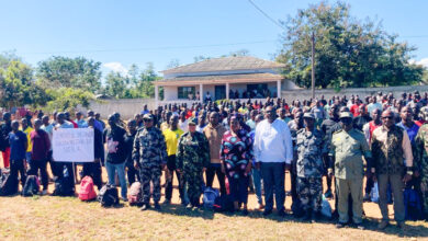 Pemba: 554 recrutas despedem-se antes da partida para formação