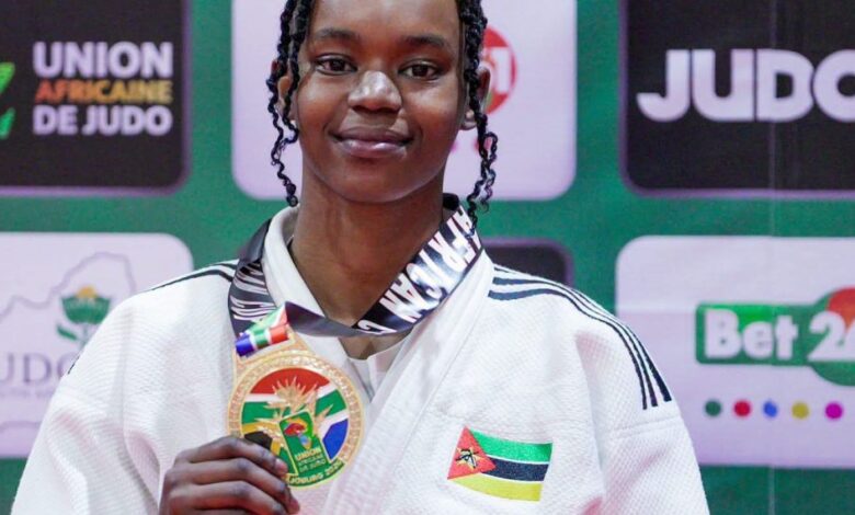 Primeira-Dama felicita judoca Shenidy Tsemene pela conquista de Medalha de Ouro no Open Africano