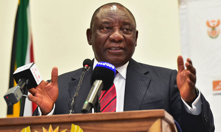Cyril Ramaphosa faz alterações no Governo de Unidade Nacional