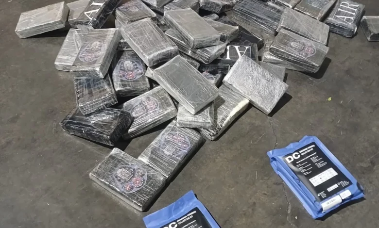 330 kg de cocaína apreendidos no Aeroporto OR Tambo