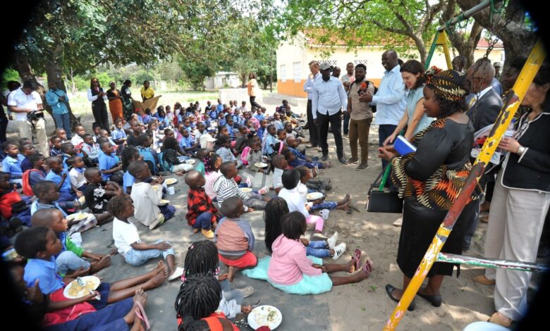 Alimentação escolar beneficiará 170 mil alunos em Maputo até 2031