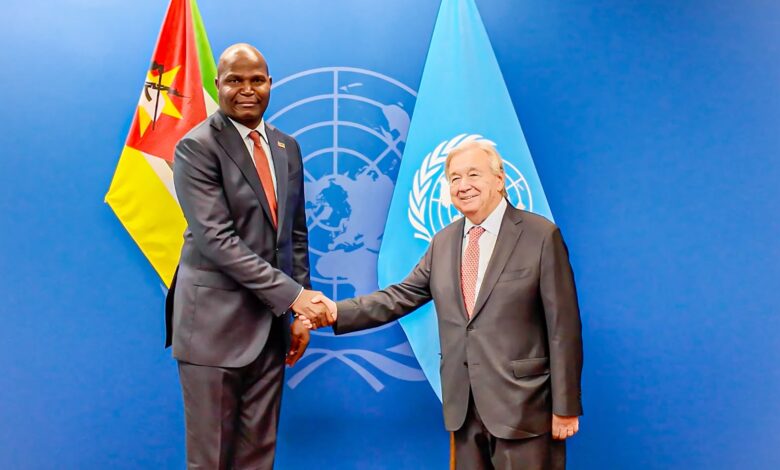 Chefe do Estado reúne-se com Guterres