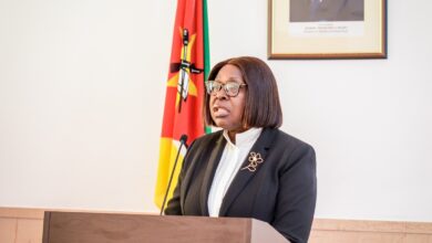 Maria Benvinda Levi na investidura do Presidente de São Tomé e Príncipe