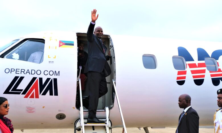 Daniel Chapo a caminho de Botswana