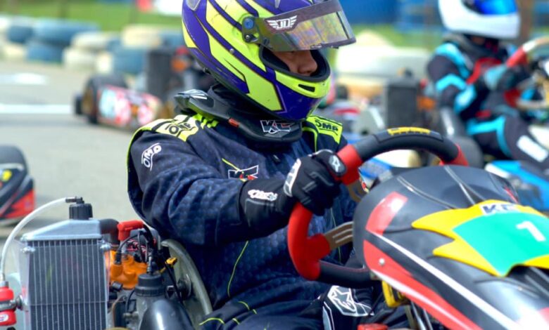 Kayo Cêra representa o país na FIA Karting e na ROK Cup