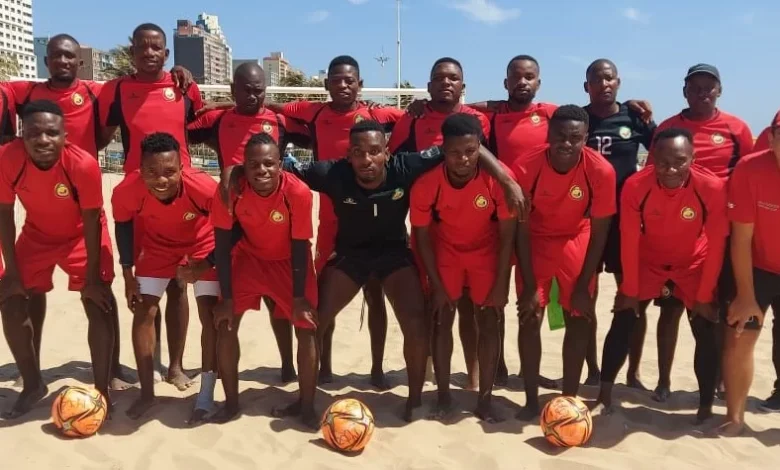 Selecção de Futebol de Praia intensifica preparação para duelo com a Tanzânia