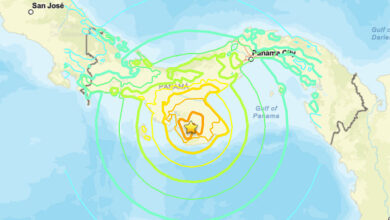 Sismo sacode o Panamá