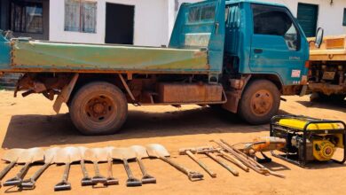 Surpreendido a minerar em área concessionada