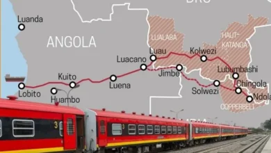 Milhares de toneladas de cobre da RDC passam pelo corredor de Lobito